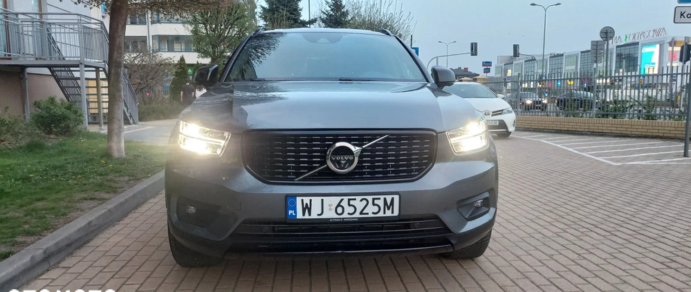 Volvo XC 40 cena 95500 przebieg: 209400, rok produkcji 2019 z Warszawa małe 781